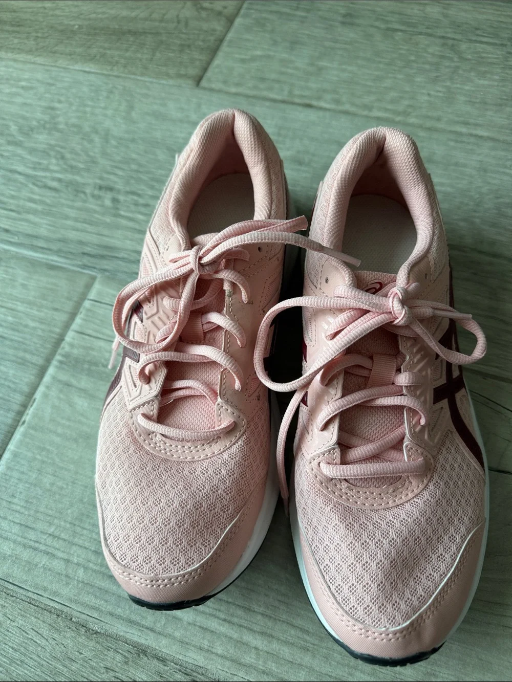 ASICS Jolt 3 Pink and Maroon Women's Athletic Running Shoe